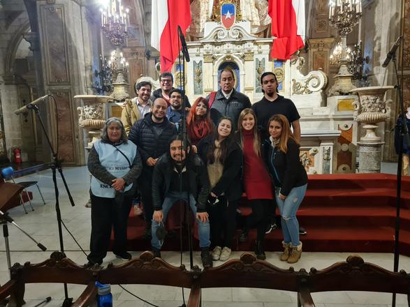 Misa de Raíz: ensayos, grabaciones y comunidad, junio de 2022